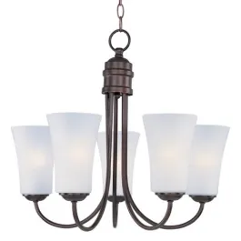 Maxim Lighting Logan 5-Light Chandelier - 120V - Oil Rubbed Bronze