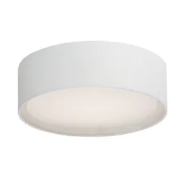 Maxim Lighting Prime 28W 20" LED Flush Mount - 3000K - 1,700 Lumens - 120-277V - White Linen