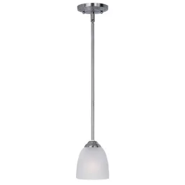 Maxim Lighting Stefan 1-Light Mini Pendant - 120V - Satin Nickel