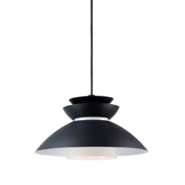Maxim Lighting Nordic 14" 1-Light Pendant - Black
