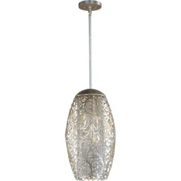 Maxim Lighting Arabesque 6-Light Pendant - 120V - Golden Silver
