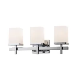 Maxim Lighting Tetra 3-Light Bath Vanity Light - 120V - Polished Chrome