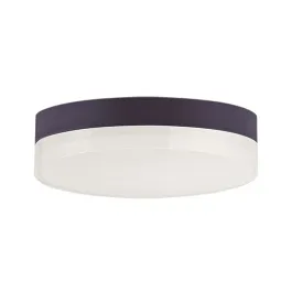 Maxim Lighting Illuminaire II 7" Round LED Flush Mount - 3000K - 120V - Bronze