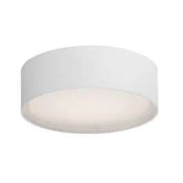 Maxim Lighting Prime 20W 16" LED Flush Mount - 3000K - 1,200 Lumens - 120V - White Linen
