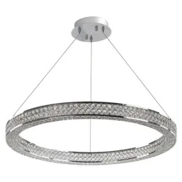 Maxim Lighting Eternity 30" LED Pendant - 3000K - 120V - Polished Chrome
