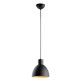 Maxim Lighting Cora 9" 1-Light Pendant - 120V - Black / Gold