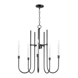 Maxim Lighting Tux 5-Light Chandelier - 120V - Black