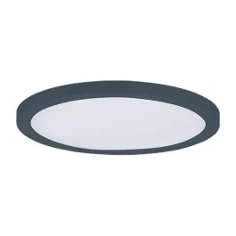 Maxim Lighting Chip 7" Round LED Flush Mount - 3000K - 120V - Black