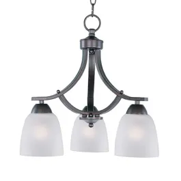 Maxim Lighting Axis 3-Light Chandelier - 120V - Oil Rubbed Bronze