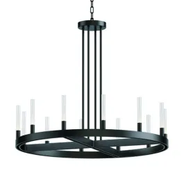 Maxim Lighting Ovation 32" LED Chandelier - 3000K - 120V - Black