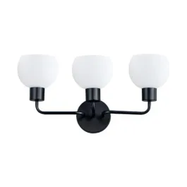 Maxim Lighting Coraline 3-Light Bath Vanity Light - 120V - Black