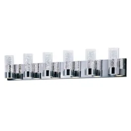 Maxim Lighting Sync 6-Light LED Bath Vanity Light - 120V - Polished Chrome