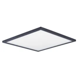 Maxim Lighting Wafer 15" Square LED Flush Mount - 3000K - 120-277V - Bronze
