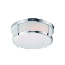 Maxim Lighting Rogue 13" LED Flush Mount - 3000K - 120-277V - Satin Nickel