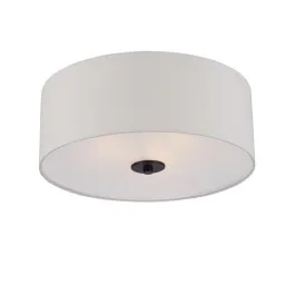 Maxim Lighting Bongo 18" 3-Light Flush Mount - 120V - Oil Rubbed Bronze