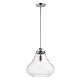 Maxim Lighting Stella 1-Light Pendant - 120V - Satin Nickel
