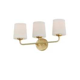 Maxim Lighting Bristol 3-Light Bath Vanity Light - 120V - Satin Brass