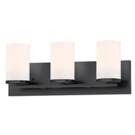 Maxim Lighting Lateral 3-Light Vanity Light - 120V - Black