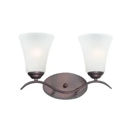 Maxim Lighting Vital 2-Light Bath Vanity Light - 120V - Oil Rubbed Bronze