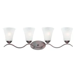 Maxim Lighting Vital 4-Light Bath Vanity Light - 120V - Oil Rubbed Bronze