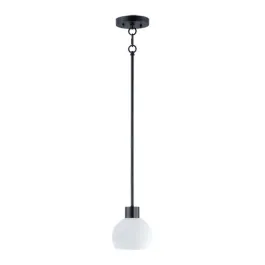 Maxim Lighting Coraline 1-Light Mini Pendant - 120V - Black