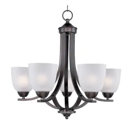 Maxim Lighting Axis 5-Light Chandelier - 120V - Oil Rubbed Bronze