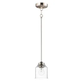 Maxim Lighting Acadia 1-Light Mini Pendant - 120V - Satin Nickel