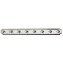 Maxim Lighting Essentials 8-Light Racetrack Vanity Light - 120V - Polished Chrome