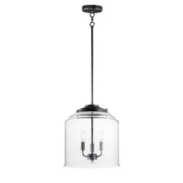 Maxim Lighting Acadia 3-Light Pendant - 120V - Black