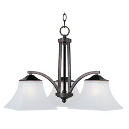 Maxim Lighting Aurora 3-Light Chandelier - 120V - Oil Rubbed Bronze