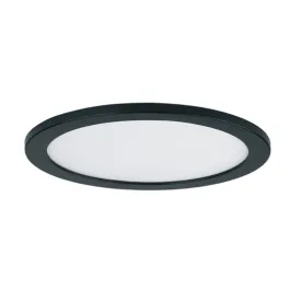 Maxim Lighting Wafer 15" Round LED Flush Mount - 3000K - 120-277V - Black