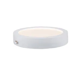 Maxim Lighting Wafer 7" Round LED Flush Mount - 3000K - EM Backup - 0-10V Dimming - 120-277V - White