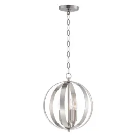 Maxim Lighting Provident 14.5" 3-Light Chandelier - 120V - Satin Nickel
