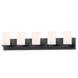 Maxim Lighting Lateral 5-Light Vanity Light - 120V - Black