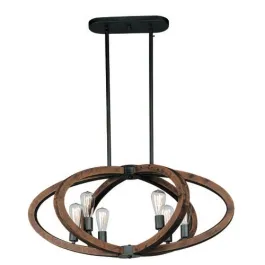 Maxim Lighting Bodega Bay 6-Light Pendant - 120V - Anthracite