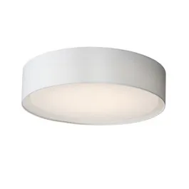 Maxim Lighting Prime 32W 20" LED Flush Mount - 3000K - 2,000 Lumens - 120V - White Linen