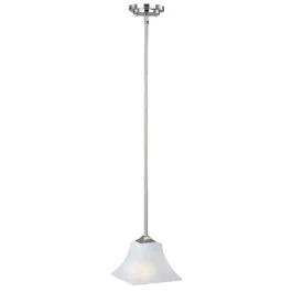 Maxim Lighting Aurora 1-Light Mini Pendant - 120V - Satin Nickel