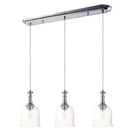 Maxim Lighting Centennial 3-Light Pendant - 120V - Polished Nickel