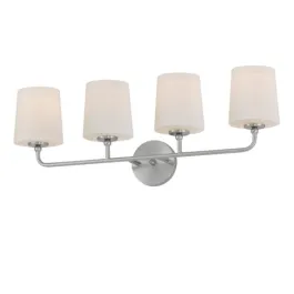 Maxim Lighting Bristol 4-Light Bath Vanity Light - 120V - Satin Nickel