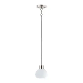 Maxim Lighting Coraline 1-Light Mini Pendant - 120V - Satin Nickel