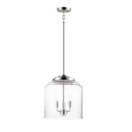 Maxim Lighting Acadia 3-Light Pendant - 120V - Satin Nickel