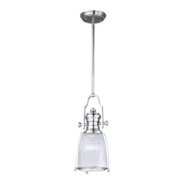 Maxim Lighting Hi-Bay 9" 1-Light Pendant - 120V - Satin Nickel