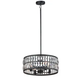 Maxim Lighting Madeline 4-Light Pendant - 120V - Black