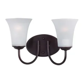 Maxim Lighting Logan 2-Light Bath Vanity Light - 120V - Oil Rubbed Bronze