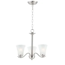 Maxim Lighting Vital 3-Light Chandelier - 120V - Satin Nickel