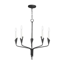 Maxim Lighting Calyx 5-Light Chandelier - 120V - Black