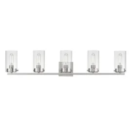 Maxim Lighting Pinn 5-Light Bath Vanity Light - 120V - Satin Nickel