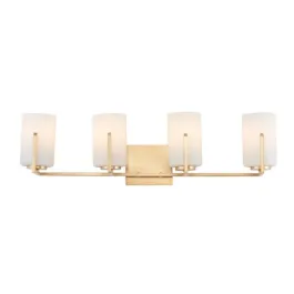 Maxim Lighting Dart 4-Light Bath Vanity Light - 120V - Satin Brass
