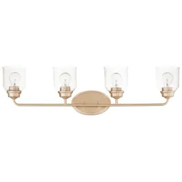 Maxim Lighting Acadia 4-Light Bath Vanity Light - 120V - Heritage Brass