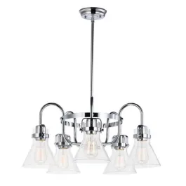 Maxim Lighting Seafarer 5-Light Chandelier - 120V - Polished Chrome